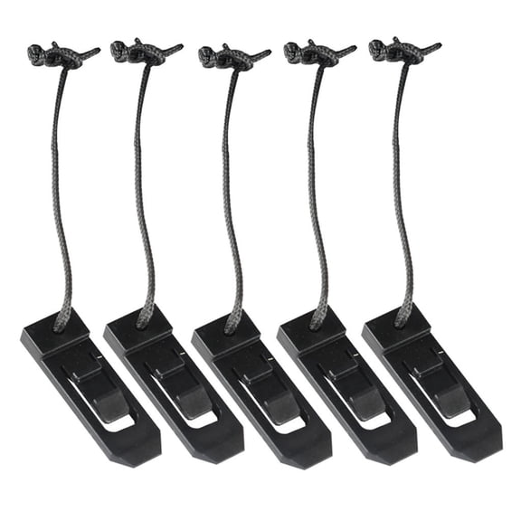 5x Surfboard Longboard Clip Skeg Fin Buckle Accessaries Parts