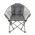 thumbnail image 3 of Ozark Trail Padded Club Chair, Grey, Polyester, 3 of 8