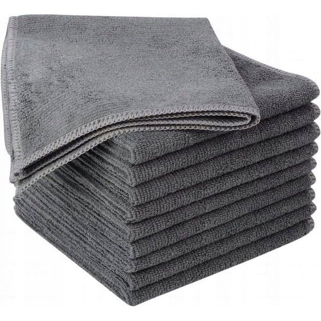 30x30 cm Toallitas de Microfibra 10pcs Set Toallitas Quitamanchas Paños de Cocina Paños de Limpieza Absorbentes Antiadherentes Toallitas para Aceite