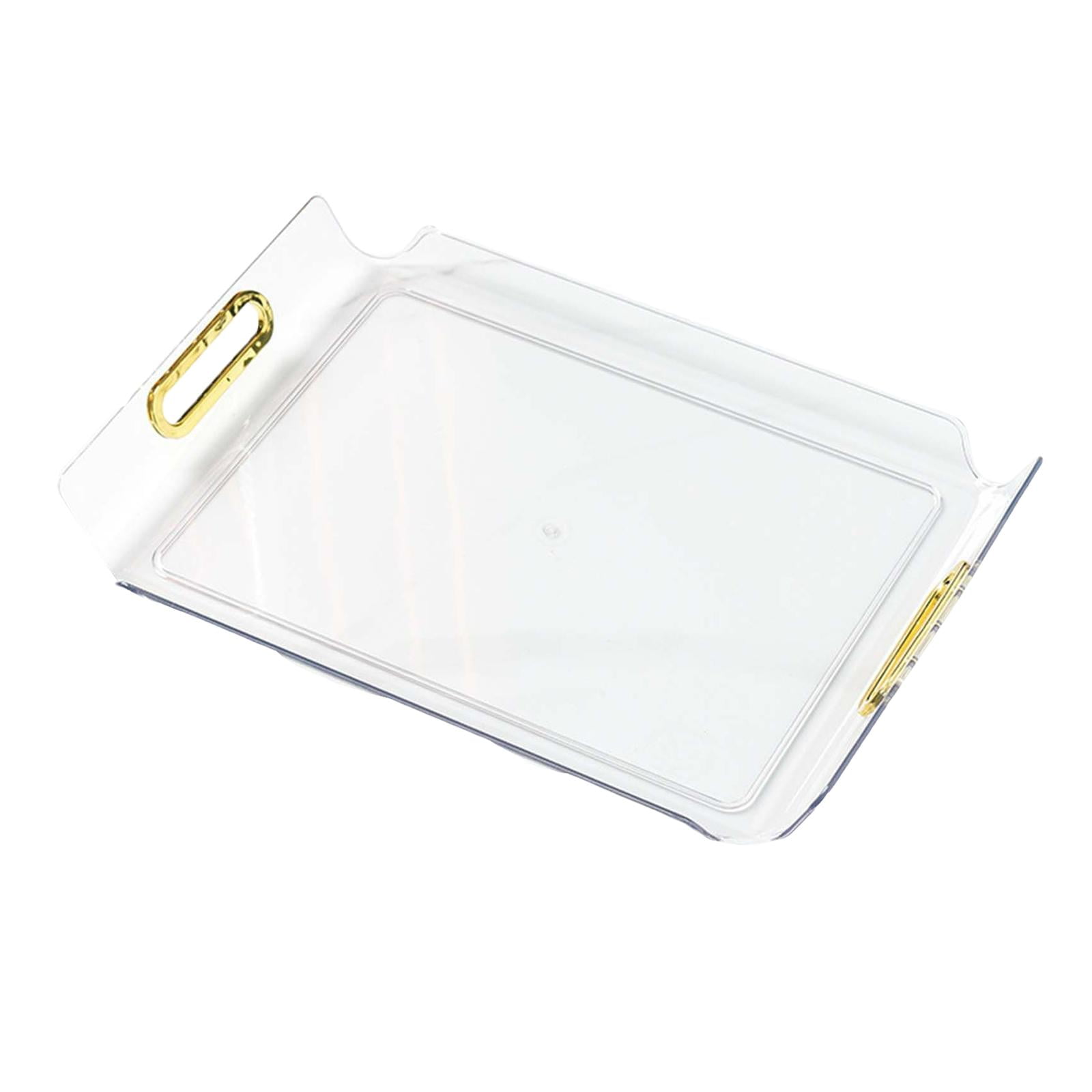 Multipurpose Vanity Tray Display Serving Tray Cosmetic Storage Tray