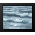 thumbnail image 2 of Janisse, Georgia 14x12 Black Modern Framed Museum Art Print Titled - Waves, 2 of 5