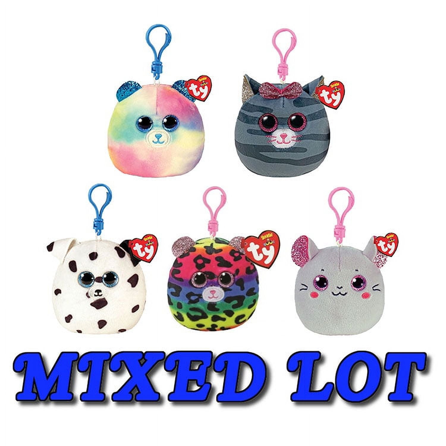 TY Beanie Boos Bulk Mixed Lot of 5 Random Regular Size 6 inch Walmart