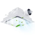 thumbnail image 1 of Extractor de baño Gopper de 12 W con luz LED de 12 W, 141 CFM, 1 of 7
