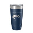 thumbnail image 1 of Lake Wildwood Map Tumbler Travel Mug Insulated Laser Engraved Coffee Cup California 20 oz Navy Blue, 1 of 1