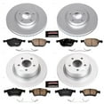 thumbnail image 2 of PowerStop Front and Rear Geomet Coated Brake Rotor and Pad Kit Fits: FORD Select Models CRK6477, 2 of 5