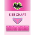 thumbnail image 2 of Chili Peppers Girls Underwear, Cotton Kids Bikini Underwear, 20-Pack, 2 of 8