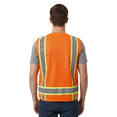 thumbnail image 5 of Zfeel Sweat Absorbent Safety Vest for Men, High Visibility 100% Polyester Vest, 6 Pack, 4XL, 5 of 5