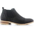 thumbnail image 7 of Ferro Aldo Sterling MFA606325 Mens Casual Chelsea Slip on Ankle Boots, in Black, Men's Size 9, 7 of 7
