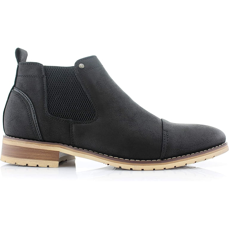 Ferro Aldo STERLING Men\'s Sz 12 Suede Chelsea Slip on Ankle Boots Ferro Aldo Sterling MFA606325 Mens Casual Chelsea Slip on  main image 2