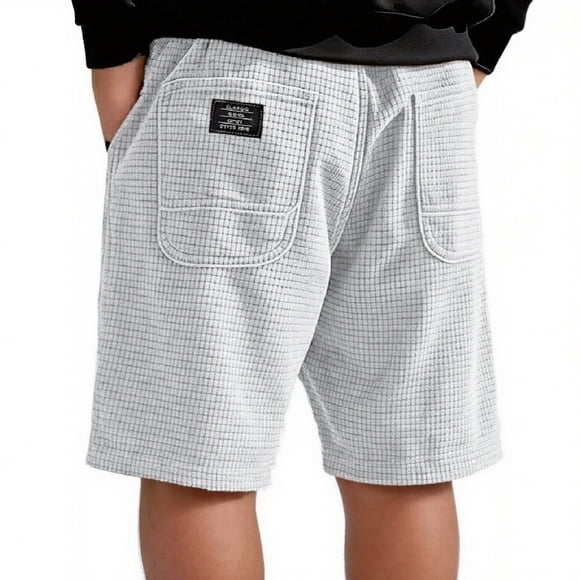 Casual Summer Shorts With Pockets Lightweight Stretch Comfort Elastic Waistband For Outdoor Sports And Travel Men’s Everyday Wear