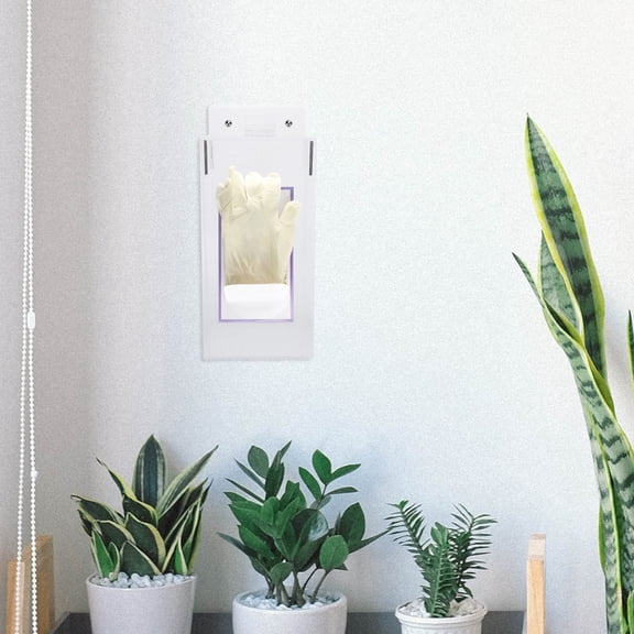 UPOUART Acrylic Wall-Mounted Glove Dispenser Box for Easy Storage and Access - Organizer, 1 Set