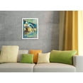 thumbnail image 4 of Visit Paris France - Place de la Concorde Square - French National Railways - Vintage Travel Poster by Tal c.1952 - Bamboo Fine Art 290gsm Paper Print (Unframed) 18x24in, 4 of 4