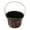Black, variant on YAZHPA Halloween Trick or Treat Pumpkin Bucket, 1 Pack Orange Plastic Candy Bucket for Trick or Treating, Halloween Jack O Lantern Candy Basket for Halloween Party Favor Supplies