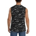 thumbnail image 4 of Disketp Travel The World Sleeveless Tshirts For Men, Muscle Shirts For Men Dry Fit Tank Top-X-Large, 4 of 8
