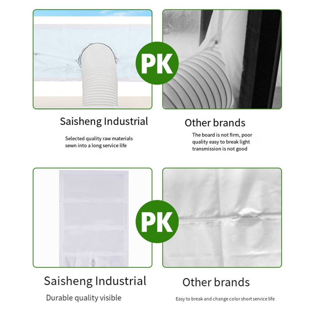 for Window Air Lock Sealing Cloth Grill Cover for Air Conditioning