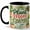 Black, variant on Plant Mom Energy Coffee Mug, Cute Houseplant Lover Garden Quote Design, 11 oz Ceramic Cup