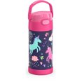 thumbnail image 4 of Thermos Kids Vacuum Insulated Funtainer Water Bottle with Flip Up Straw, 355ml, Unicorn, 4 of 7