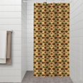 thumbnail image 2 of Beige Buffalo Pattern Shower Curtain 36"x72" ,Bathroom Decorative Shower Curtains Set with 12 Hooks,Modern Waterproof Washable Shower Curtain, 2 of 6