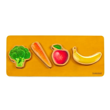 UPC: 0191487009034 | Excellerations Toddler Photo Puzzles- Food