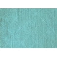 thumbnail image 1 of Ahgly Company Indoor Rectangle Solid Light Blue Modern Area Rugs, 2' x 4', 1 of 4
