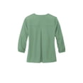 thumbnail image 4 of MERCER+METTLE Women's Stretch Crepe 3/4-Sleeve Blouse, 4 of 7
