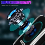 Computer Speaker USB Powered Multimedia Small Desktop Speaker with Stereo Sound for Laptops and PC or TV,3.5mm Black