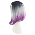 thumbnail image 5 of human hair wigs for women Hair Color Natural Wigs Fashion Dyeing Short BOB Mix Synthetic For Women Full wig, 5 of 5