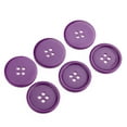 thumbnail image 4 of Miangastore 50ensemble Boutons Décoratifs en Résine Violette pour Artisans et Enfants, 4 of 5