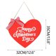 thumbnail image 3 of Xihbxyly Decoración de Corazón para San Valentín, Letrero Colgante de Madera, Un Toque Cálido y Hogareño, Decoración de Pared Versátil, Ideal para Puertas, Jardín, Fiesta, Regalo Perfecto para Seres, 3 of 7