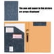 thumbnail image 5 of Multi-function Business Folder Leather Manager Splint Magnet Contract Folder Business Contract Book, 5 of 6