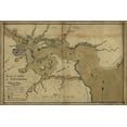 thumbnail image 1 of 24"x36" Gallery Poster, map of Portsmouth new hampshire 1780 in french, 1 of 1