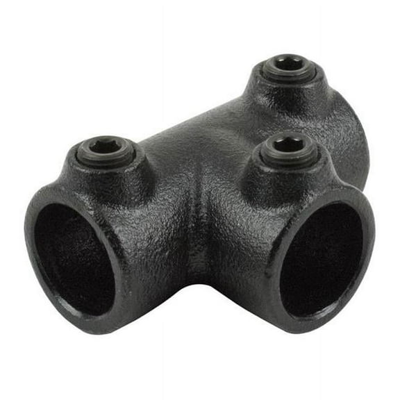 Black 3/4-in Three Socket Tee fits Pipe O.D. 1.05-in