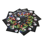 Super Mario Boo Mansion Action Figures Halloween Treats at Home - Boos Mansion - Includes 8 Surprise Figures & 10 Postcard Invitations!