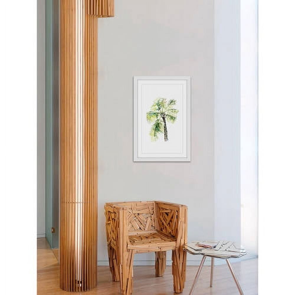 Marmont Hill "Palm Tree 2" by Rachel Byler Framed Painting Print