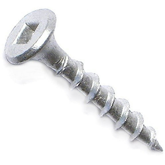 Hard-to-Find Fastener 014973151157 Square Drive Deck Screws, 1-Inch, 90-Piece