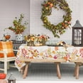 thumbnail image 4 of Fall Tablecloth, Thanksgiving Tablecloth With Fall Leaves Autumn Tablecloth, Waterproof Wrinkle Free Fall Table Cloths For Fall Decor, Fall Thanksgiving Tablecloth For Rectangle Tables 60 X 120 Inch, 4 of 6