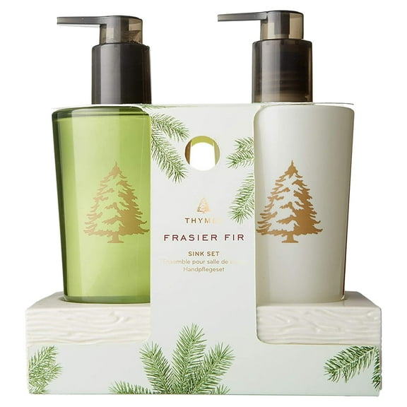 Thymes Sink Set With Caddy - Frasier Fir