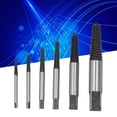 thumbnail image 2 of Fdit 6PCS Screw Extractor Toughness Exquisite Practical Lightweight Portable Broken Screw Extractor,Screw Removal Tool,Screw Extractor Set, 2 of 8