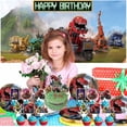 thumbnail image 2 of Dinotrux Pirates Plates Party Supplies Birthday Dinnerware Decorations Tableware Disposable 16pcs, 2 of 4