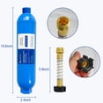 thumbnail image 2 of Filtro de agua Hourley RV Inline, paquete de 2 con protector de manguera, 2 of 7