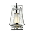 thumbnail image 4 of 1 Light Wall Sconce In Contemporary Style 5.5 Inches Wide By 9.13 Inches High-Brushed Nickel Finish Z-Lite 444-1S-Bn, 4 of 4
