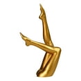 thumbnail image 2 of Escultura de piernas femeninas, centro de mesa, adorno de escritorio, figura de escritorio de oficina Oro, 2 of 9