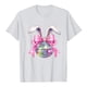thumbnail image 4 of Tops de Manga Corta de Verano para las Mujeres Imprimir Blusa de Cuello Redondo, Moda Ligera de Poliéster Spandex, 4 of 4