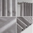 thumbnail image 4 of SNITIE Velvet Curtains 2-Panel Set – Light Filtering Thermal Insulated Drapes, Rod Pocket & Back Tab Design for Living Room, Bedroom, Office, 4 of 8