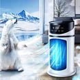 thumbnail image 4 of Enfriador de Aire Portátil con 4 Velocidades de Viento Enfriamiento Rápido para Viajes en el Dormitorio de la Oficina en Casa Temporizador de 2 a 8 Anggrek Otros, 4 of 8