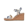 thumbnail image 3 of LifeStride Womens Tango 2 Canvas Ankle Strap Wedge Sandals, 3 of 3