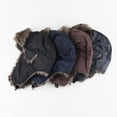 thumbnail image 7 of Winter Hats For Men High Thermal Protection Trapper Hat Versatile Design Fur, 7 of 7