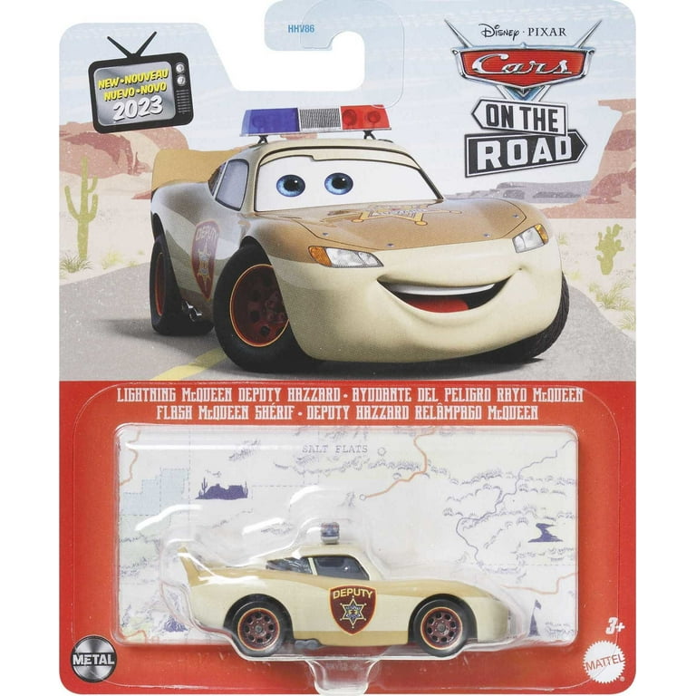 Mattel Disney Pixar Cars On The Road 3-Pack of Toy Cars & Trucks, 1:55  Scale Character Vehicle Set with Road Trip Lightning McQueen (  Exclusive)