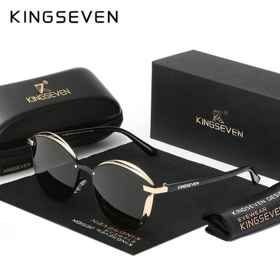KINGSEVEN Cat Eye Sunglasses for Women