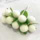thumbnail image 4 of Lote de 6/10/12/70/90 piezas de bayas de estambre de cereza con flores de marfil híbridas, caja de regalo para tarta de boda y Navidad, decoración de coronas, 4 of 5